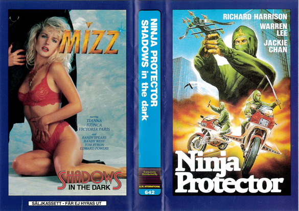 642 NINJA PROTECTOR/SHADOWS IN THE DARK (VHS)