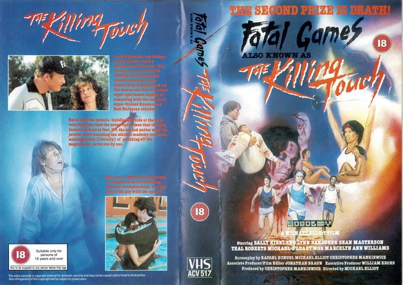 FATAL GAMES AKA KILLING TOUCH  (VHS) UK