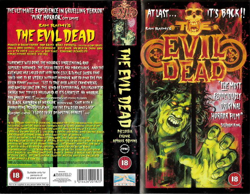 EVIL DEAD (VHS) UK