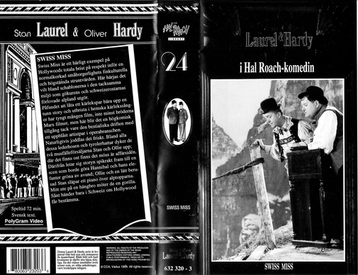 HELAN OCH HALVAN 24  (VHS)