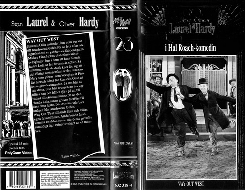 HELAN OCH HALVAN 23 (VHS) NY