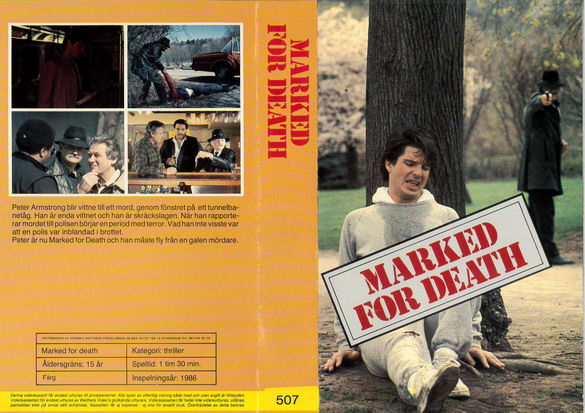 507-MARKED FOR DEATH (VHS)