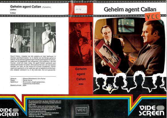 GEHEIM AGENT CALLAN (VIDEO 2000) HOL