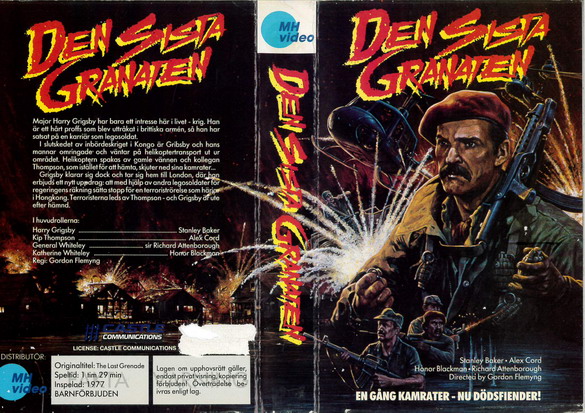 DEN SISTA GRANATEN (VHS)