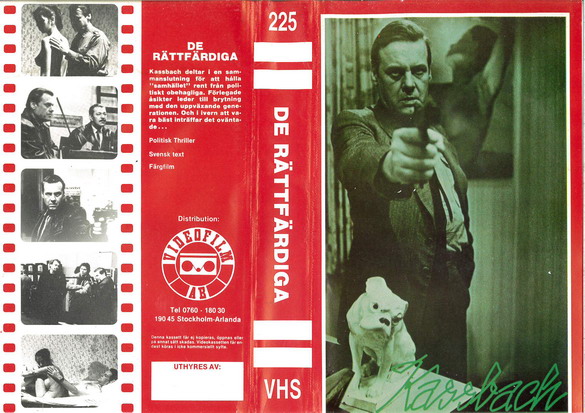 225 DE RÄTTFÄRDIGA (VHS)