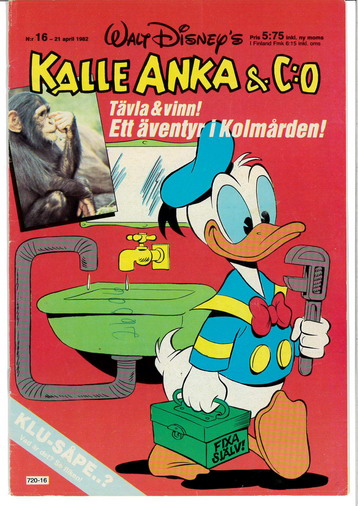 KALLE ANKA & CO 1982:16