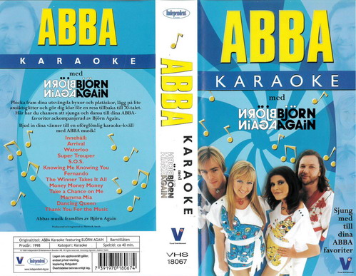 BJÖRN AGAIN - ABBA KARAOKE (VHS)