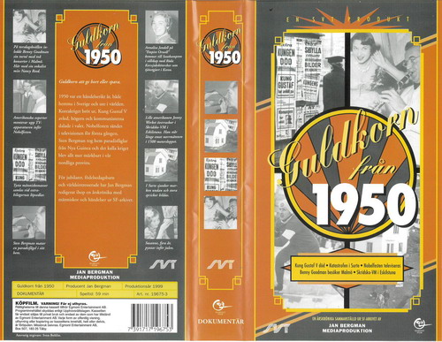 GULDKORN FRÅN 1950 CHARLIE CHAPLIN 2 (VHS) NY