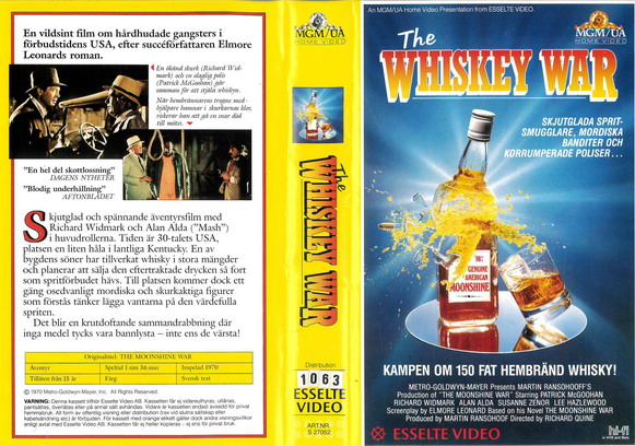 27052 WHISKEY WAR (VHS)