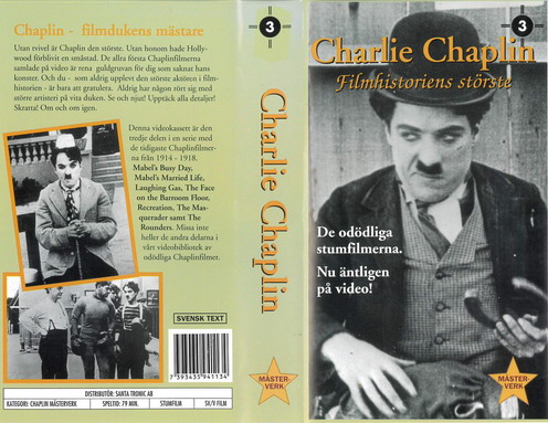 CHARLIE CHAPLIN 3 (VHS)