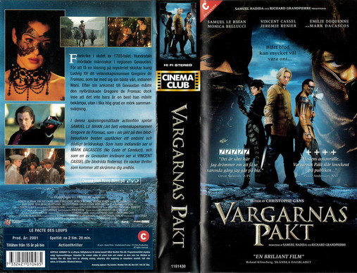 VARGARNAS PAKT (VHS) NY