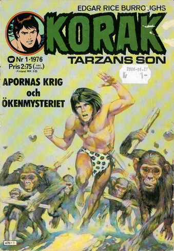 KORAK - TARZANS SON 1976: 1