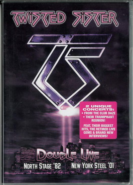 TWISTED SISTER - DOUBLE LIVE (BEG DVD)