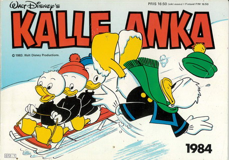 KALLE ANKAS JULBOK 1984