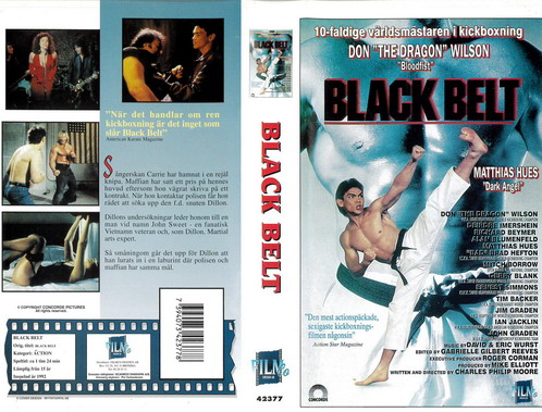 BLACK BELT  (VHS)
