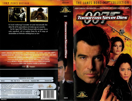 TOMORROW NEVER DIES (VHS) NY