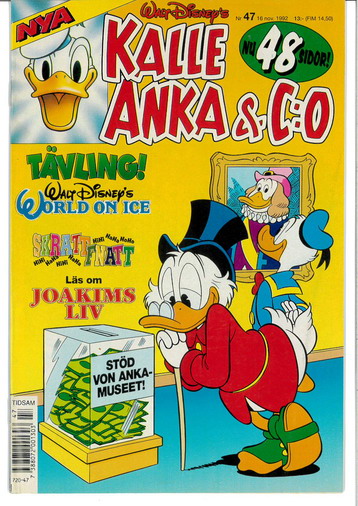 KALLE ANKA & CO 1992:47 (BILAGA)
