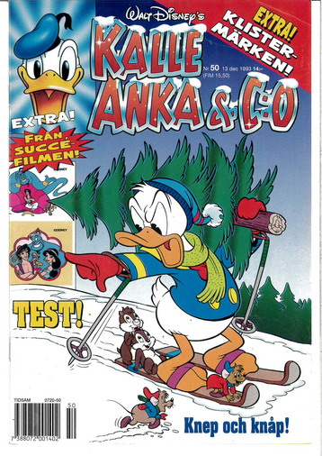 KALLE ANKA & CO 1993:50 (BILAGA)