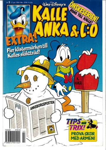 KALLE ANKA & CO 1994: 3 (BILAGA)