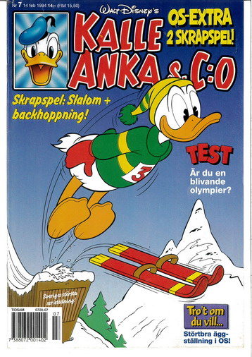 KALLE ANKA & CO 1994: 7 (BILAGA)