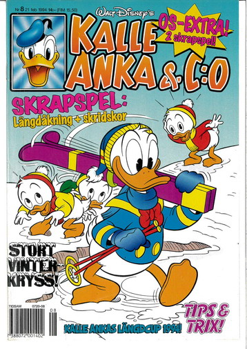 KALLE ANKA & CO 1994: 8 (BILAGA)