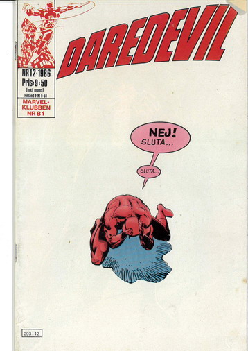 DAREDEVIL 1986: 12