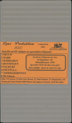 LYNX PRODUKTION 2000 (VHS)