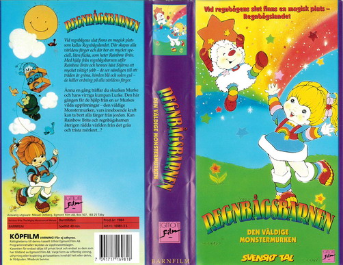 REGNBÅGSBARNEN - DEN VÄLDIGE MONSTERMURKEN (VHS)