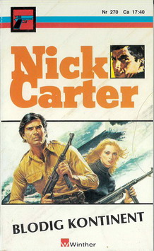 NICK CARTER 270 - BLODIG KONTINENT (POCKET)