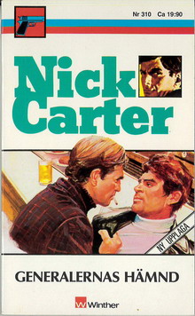 NICK CARTER 310 - GENERALERNAS HÄMND (POCKET)
