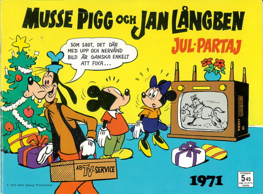 MUSSE PIGG & JAN LÅNGBEN JUL-PARTAJ 1971