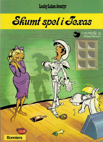LUCKY LUKE 24 - SKUMT SPEL I TEXAS
