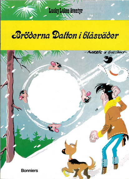 LUCKY LUKE 25 - BRÖDERNA DALTON I BLÅSVÄDER