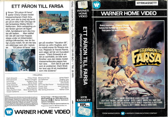 61315 ETT PÄRON TILL FARSA (vhs)