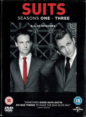 SUITS SEASONS 1-3 (BEG DVD) UK
