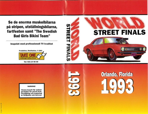 WORLD STREET FINALS ORLANDO ,FLORIDA 1993 (VHS)