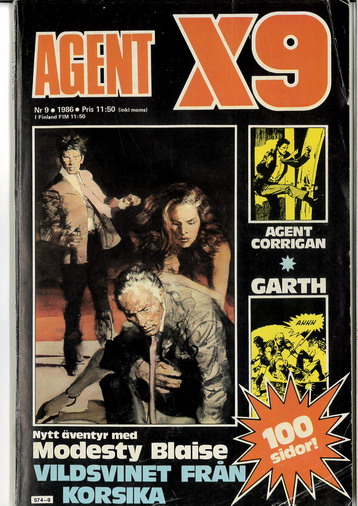 AGENT X9 1986: 9