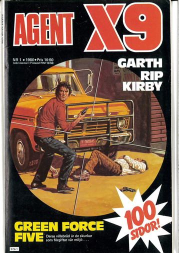 AGENT X9 1986: 1