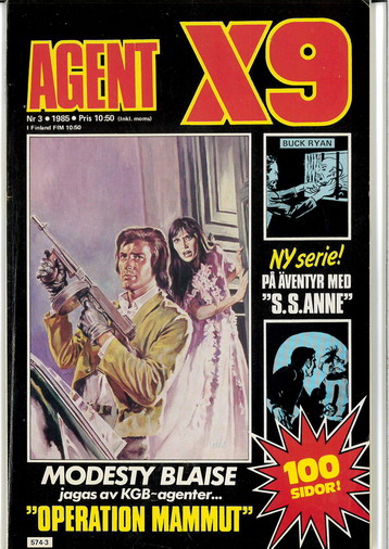 AGENT X9 1985: 3