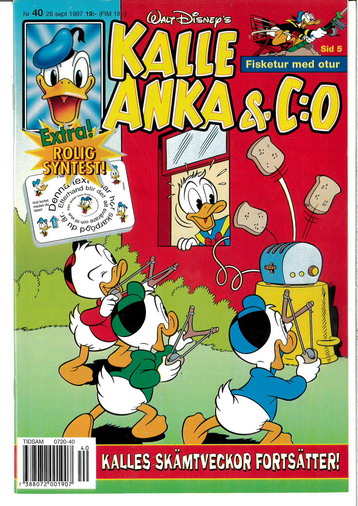 KALLE ANKA & CO 1997:40 (BILAGA)