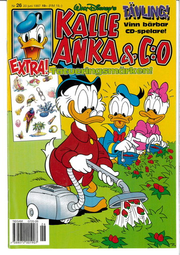 KALLE ANKA & CO 1997:26 (BILAGA)
