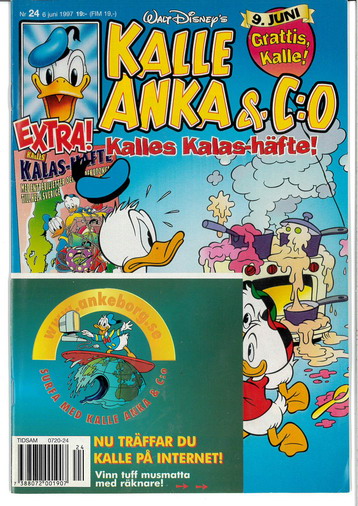 KALLE ANKA & CO 1997:24 (BILAGA)