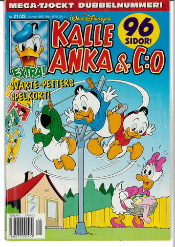 KALLE ANKA & CO 1997:21/22 (BILAGA)