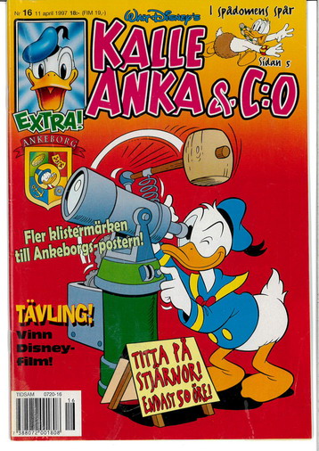 KALLE ANKA & CO 1997:16 (BILAGA)