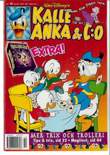 KALLE ANKA & CO 1997:10 (BILAGA)