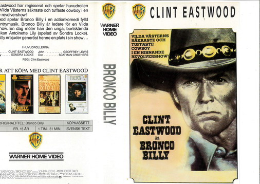 BRONCO BILLY (VHS)