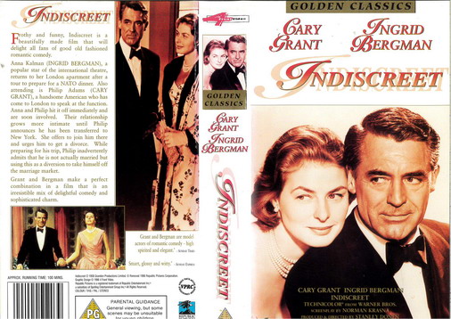 INDISCRET (VHS) UK