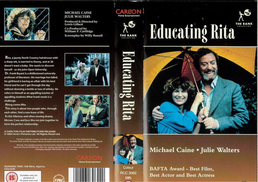 ADUCATIONG RITA (VHS) UK