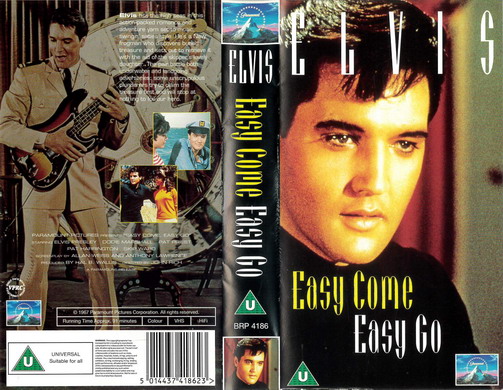 ELVIS - EASY COME EASY GO (BEG VHS)
