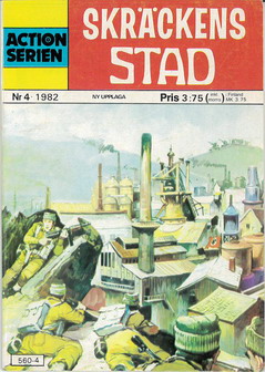 ACTIONSERIEN 1982: 4 - SKRÄCKENS STAD